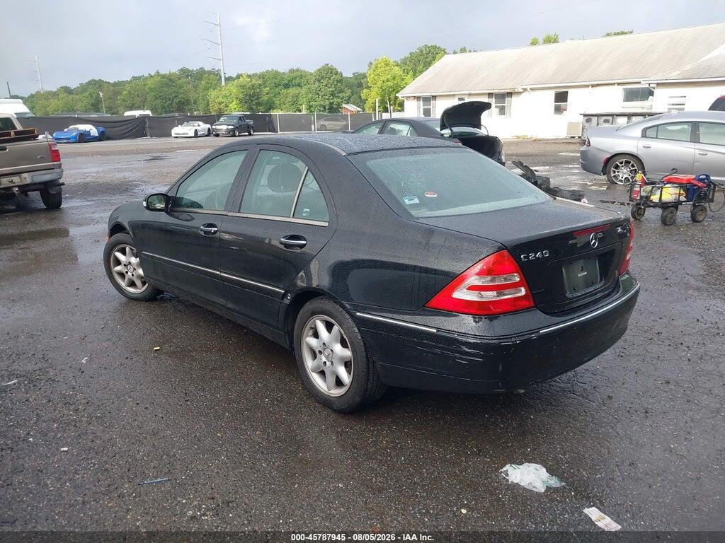 WDBRF61J43F373235 2003 MERCEDES-BENZ C 240 photo no. 3