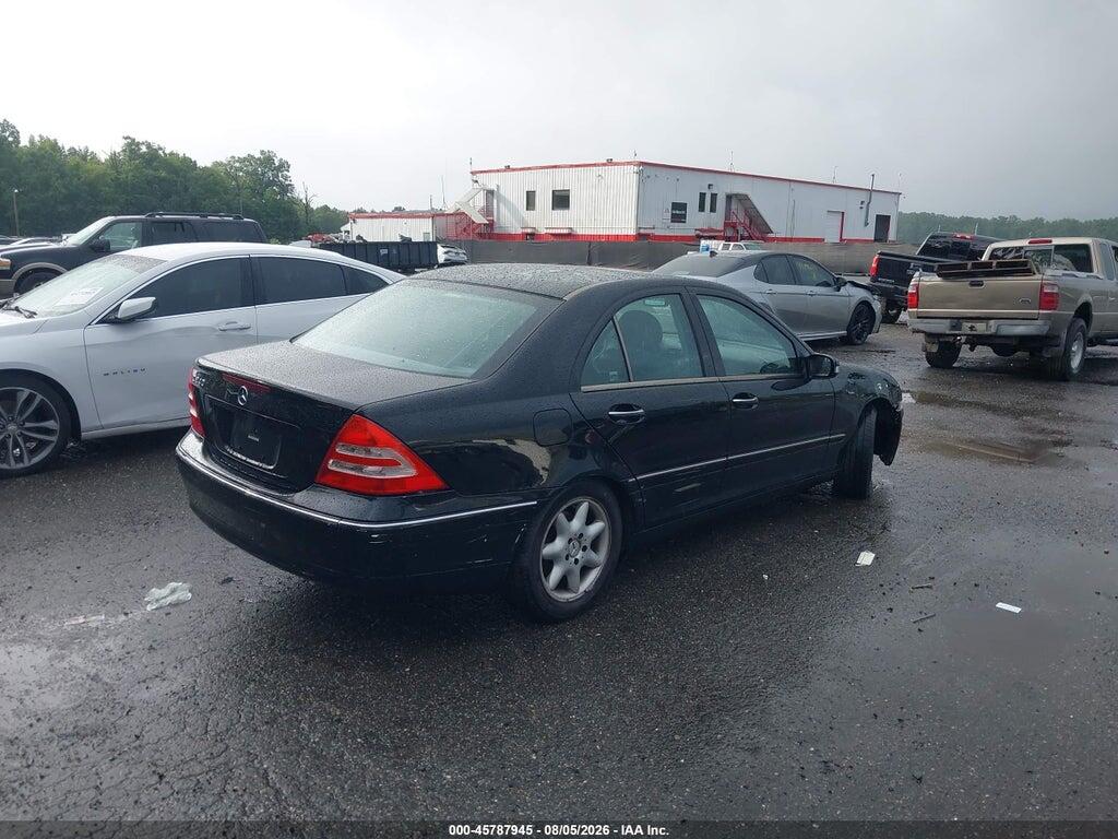 WDBRF61J43F373235 2003 MERCEDES-BENZ C 240 photo no. 4