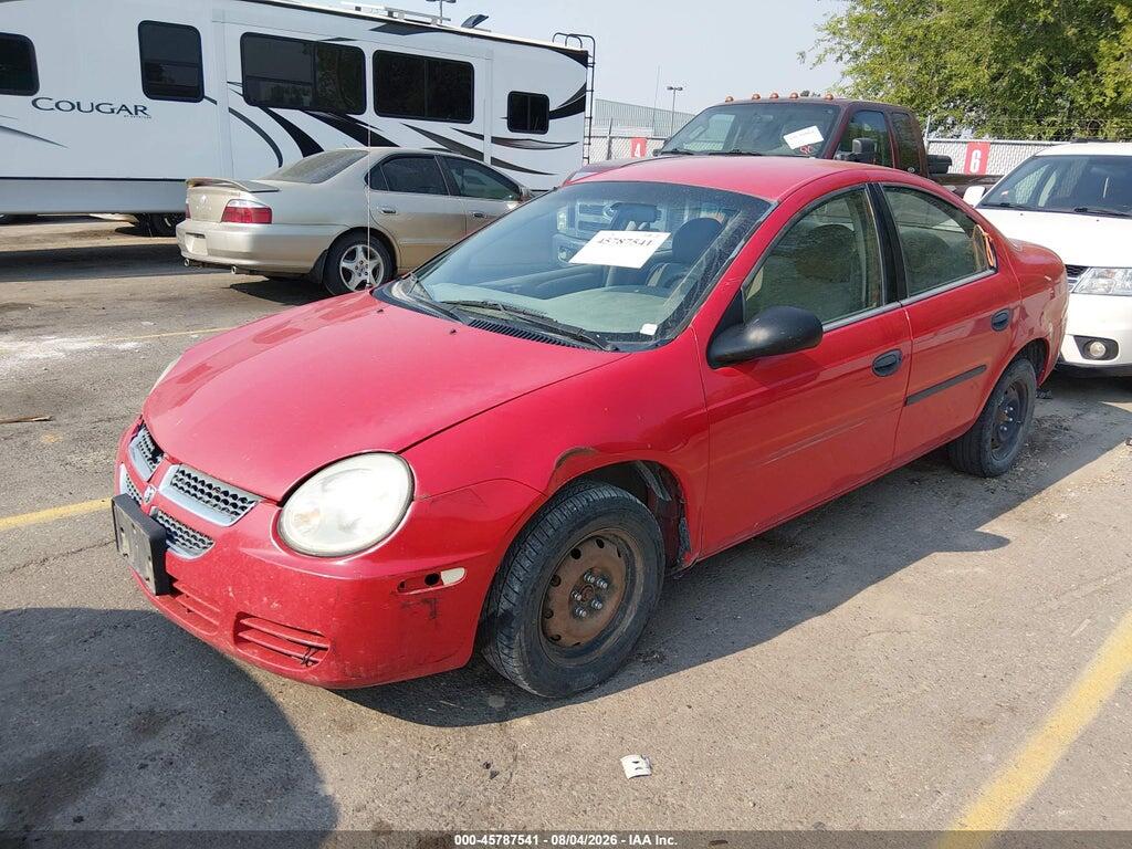 1B3ES26C43D208507 2003 DODGE NEON photo no. 2