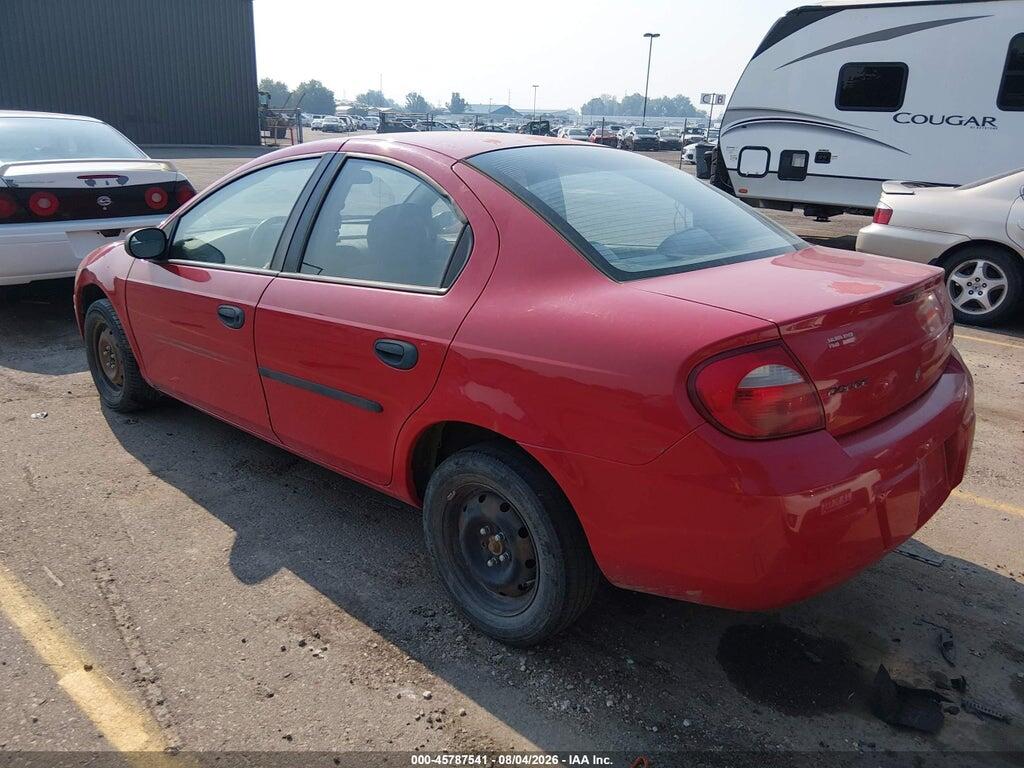 1B3ES26C43D208507 2003 DODGE NEON photo no. 3