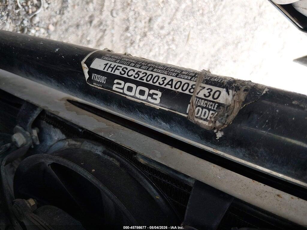 1HFSC52003A008730 2003 HONDA VT1300 photo no. 10