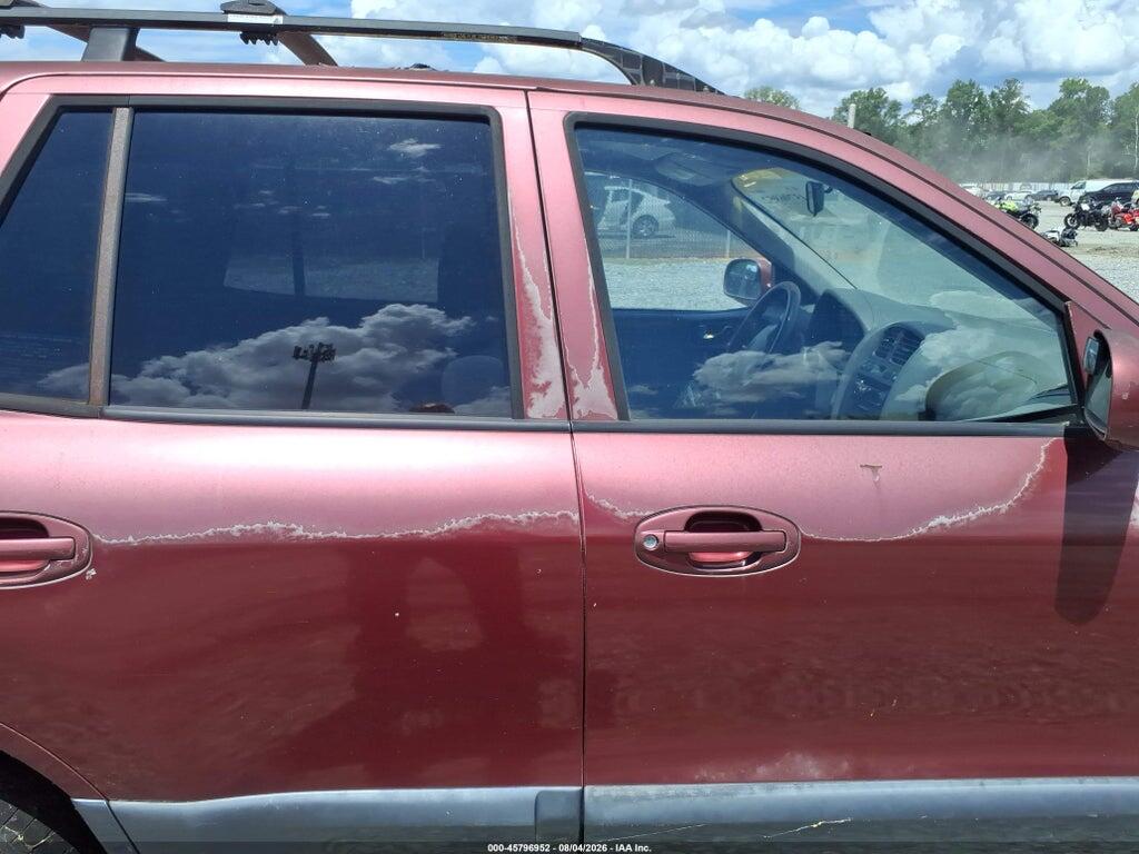 KM8SC13D64U650496 2004 HYUNDAI SANTA FE photo no. 6