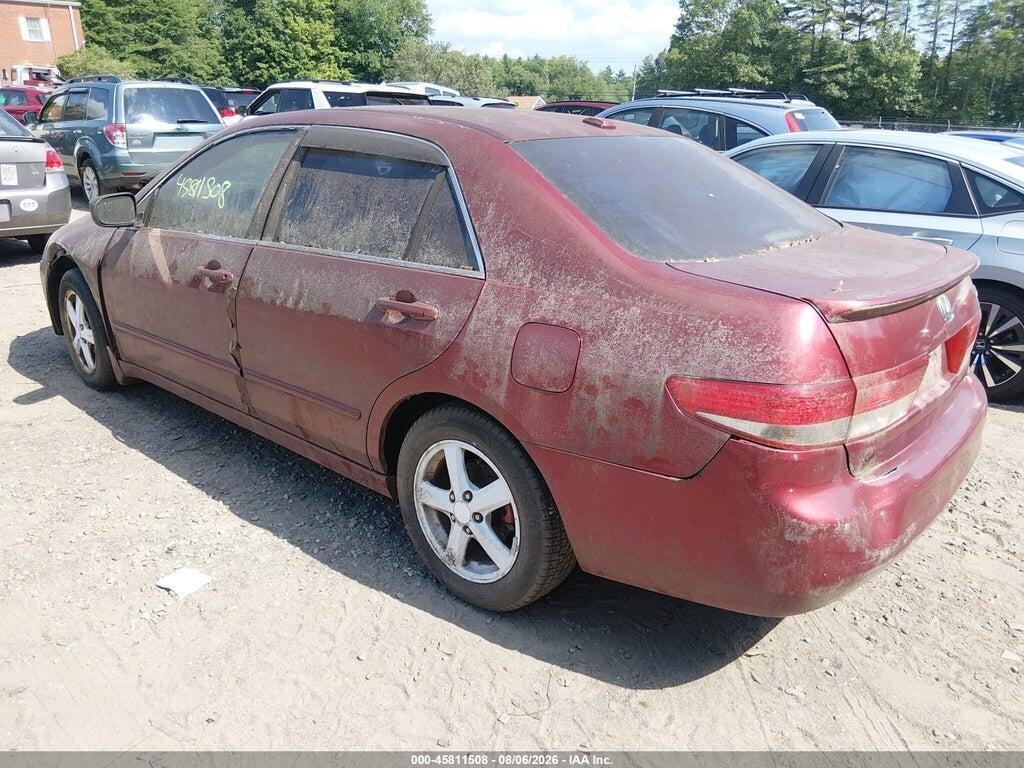 1HGCM55834A129364 2004 HONDA ACCORD photo no. 3