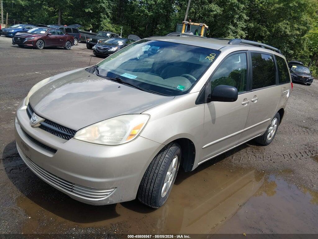 5TDZA23C44S092139 2004 TOYOTA SIENNA photo no. 2