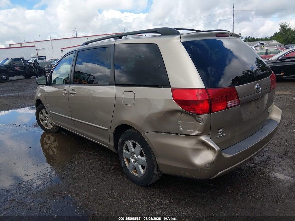 5TDZA23C44S092139 2004 TOYOTA SIENNA photo no. 3