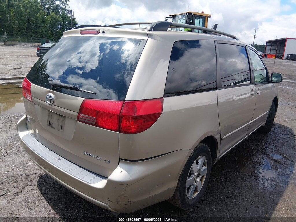 5TDZA23C44S092139 2004 TOYOTA SIENNA photo no. 4