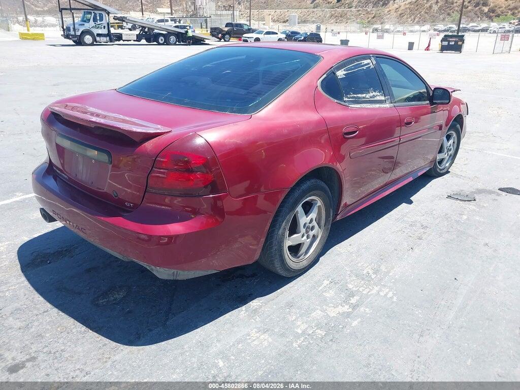 2G2WS522041138507 2004 PONTIAC GRAND PRIX photo no. 4