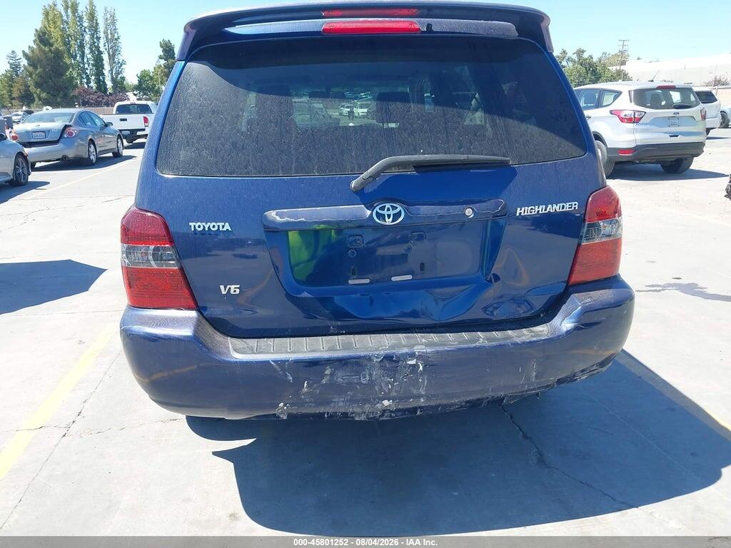 JTEDP21A340036802 2004 TOYOTA HIGHLANDER photo no. 6