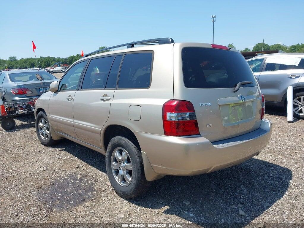JTEDP21A340040901 2004 TOYOTA HIGHLANDER photo no. 3