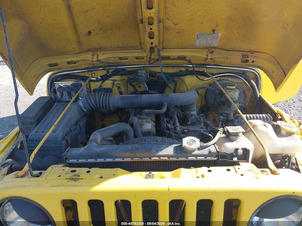 1J4FA39S04P796849 2004 JEEP WRANGLER photo no. 10