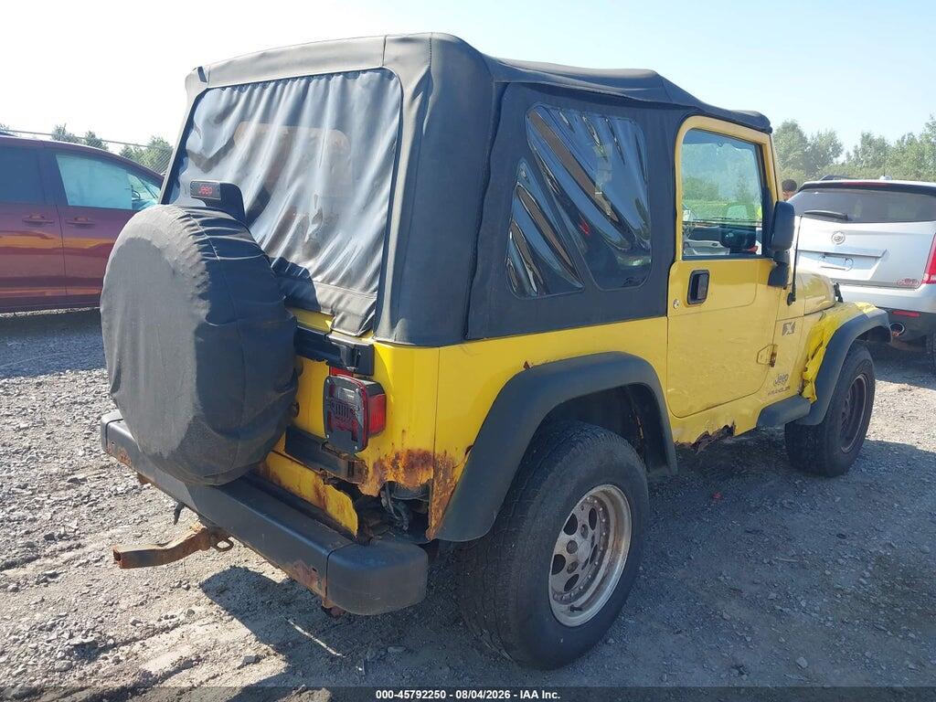 1J4FA39S04P796849 2004 JEEP WRANGLER photo no. 4