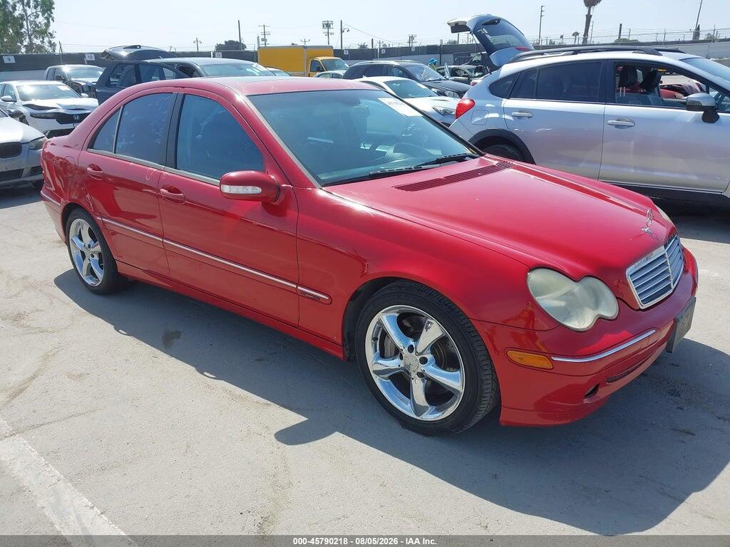 WDBRF40J04A636373 2004 MERCEDES-BENZ C 230 photo no. 1