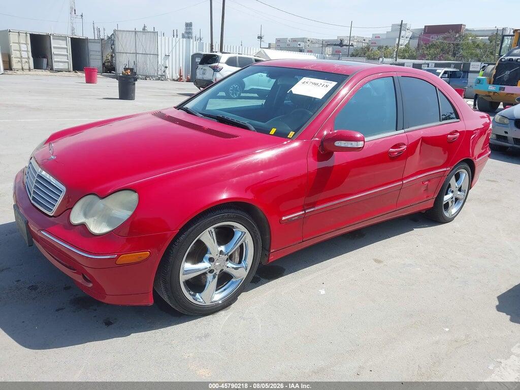 WDBRF40J04A636373 2004 MERCEDES-BENZ C 230 photo no. 2