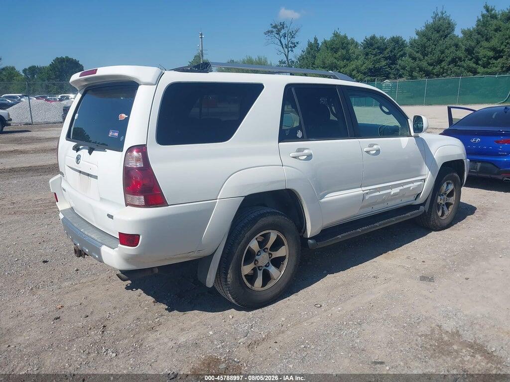 JTEBU14R148017985 2004 TOYOTA 4RUNNER photo no. 4