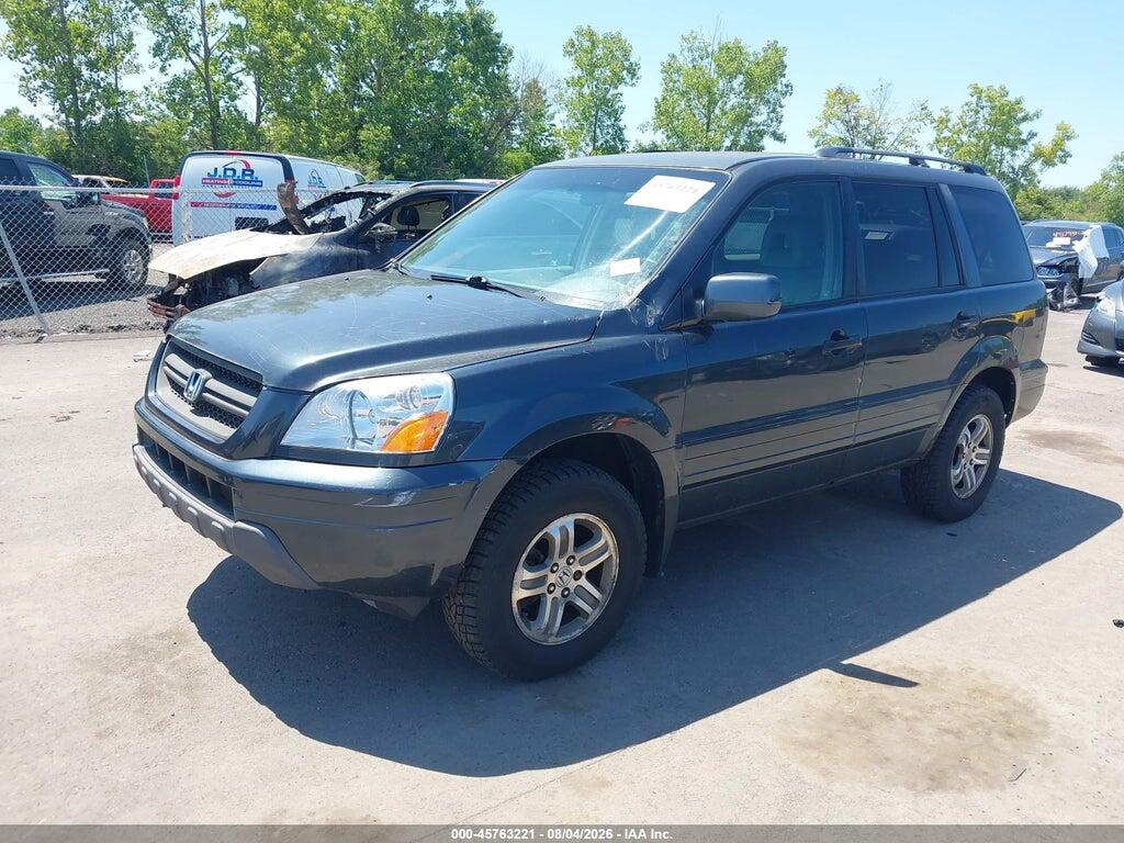 2HKYF18554H597825 2004 HONDA PILOT photo no. 2
