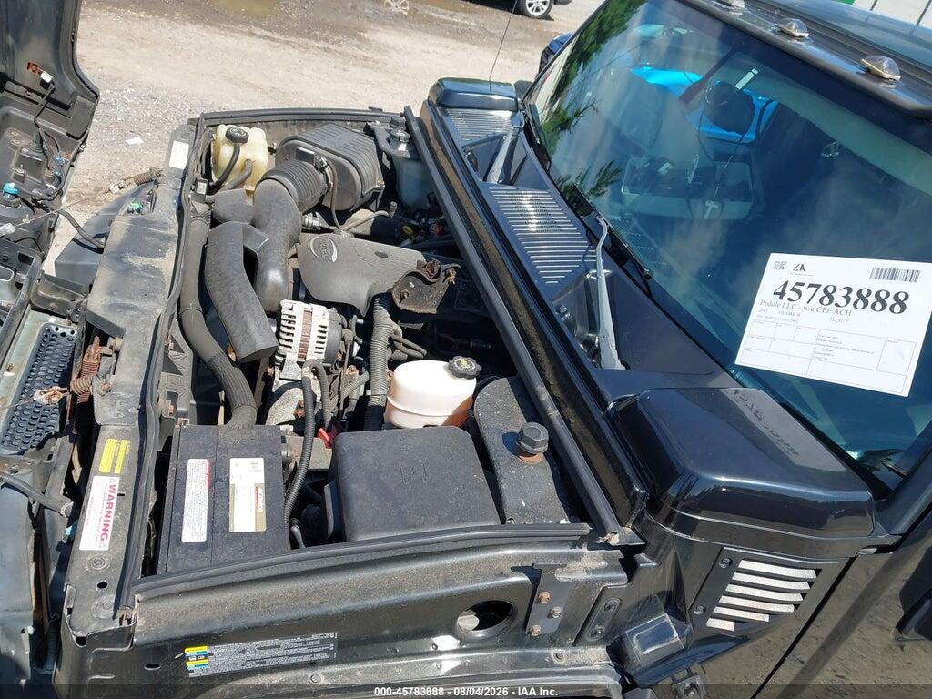 5GRGN23U05H129003 2005 HUMMER H2 SUV photo no. 10