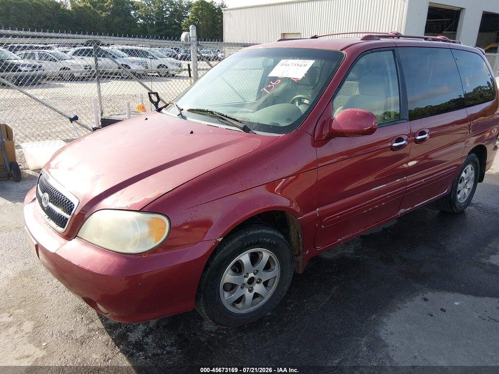 KNDUP132356736676 2005 KIA SEDONA photo no. 2