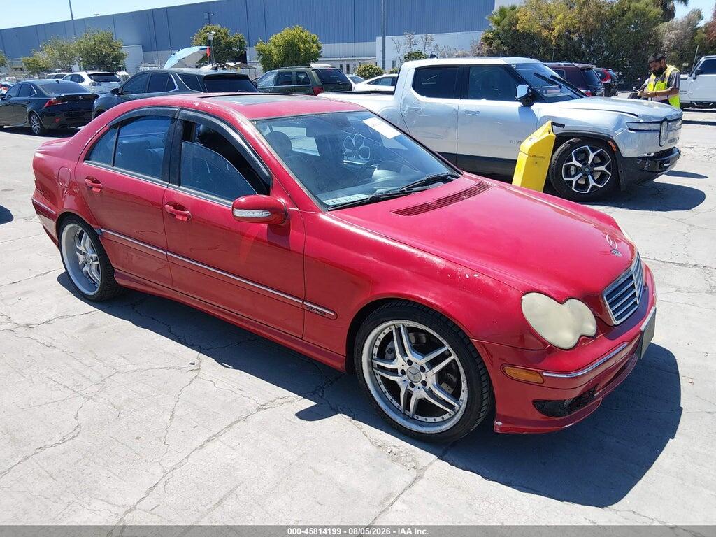 2005 MERCEDES-BENZ C 230 WDBRF40J05A731842
