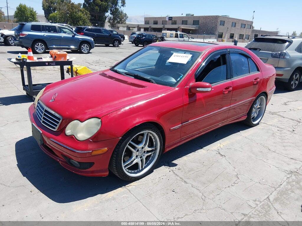 WDBRF40J05A731842 2005 MERCEDES-BENZ C 230 photo no. 2