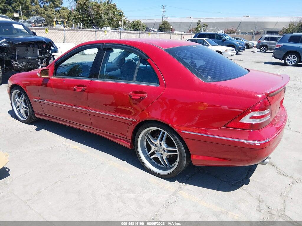 WDBRF40J05A731842 2005 MERCEDES-BENZ C 230 photo no. 3