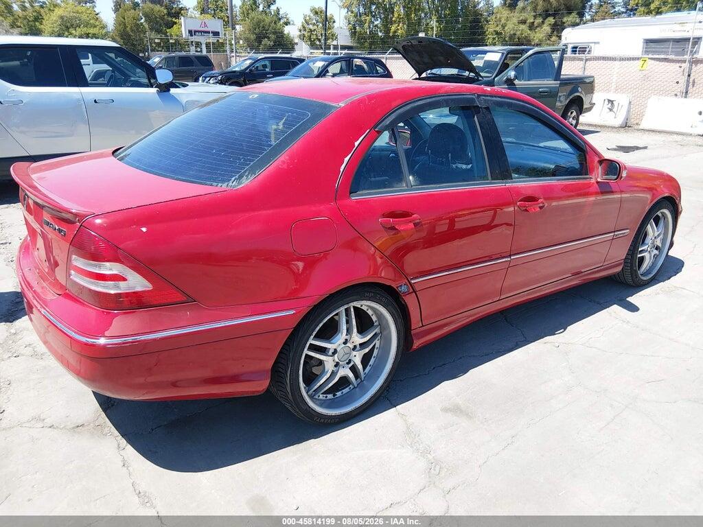WDBRF40J05A731842 2005 MERCEDES-BENZ C 230 photo no. 4