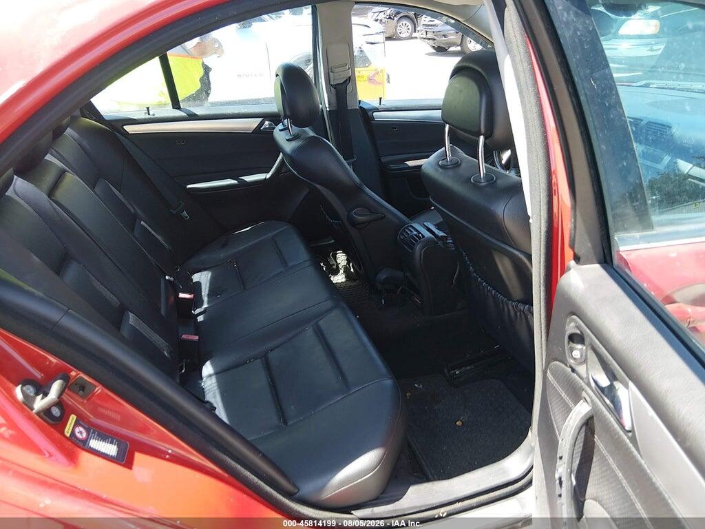 WDBRF40J05A731842 2005 MERCEDES-BENZ C 230 photo no. 8