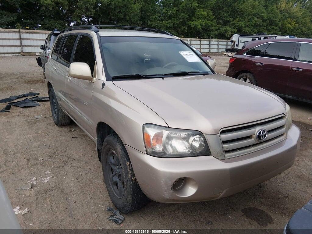 JTEDD21A950109780 2005 TOYOTA HIGHLANDER photo no. 1
