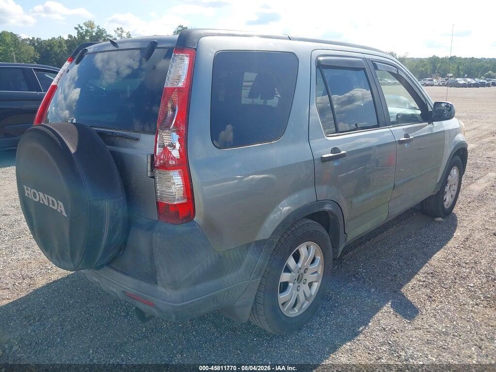 SHSRD77885U341888 2005 HONDA CR-V photo no. 4