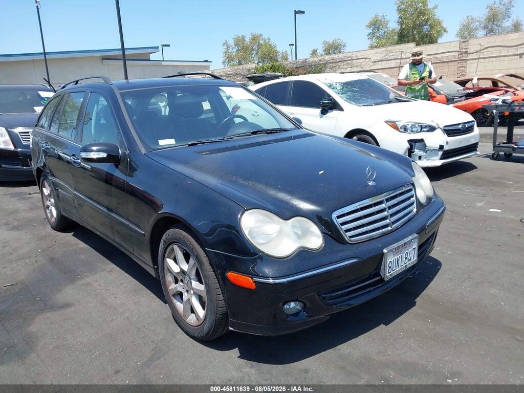 2005 MERCEDES-BENZ C 240 WDBRH61J35F585637
