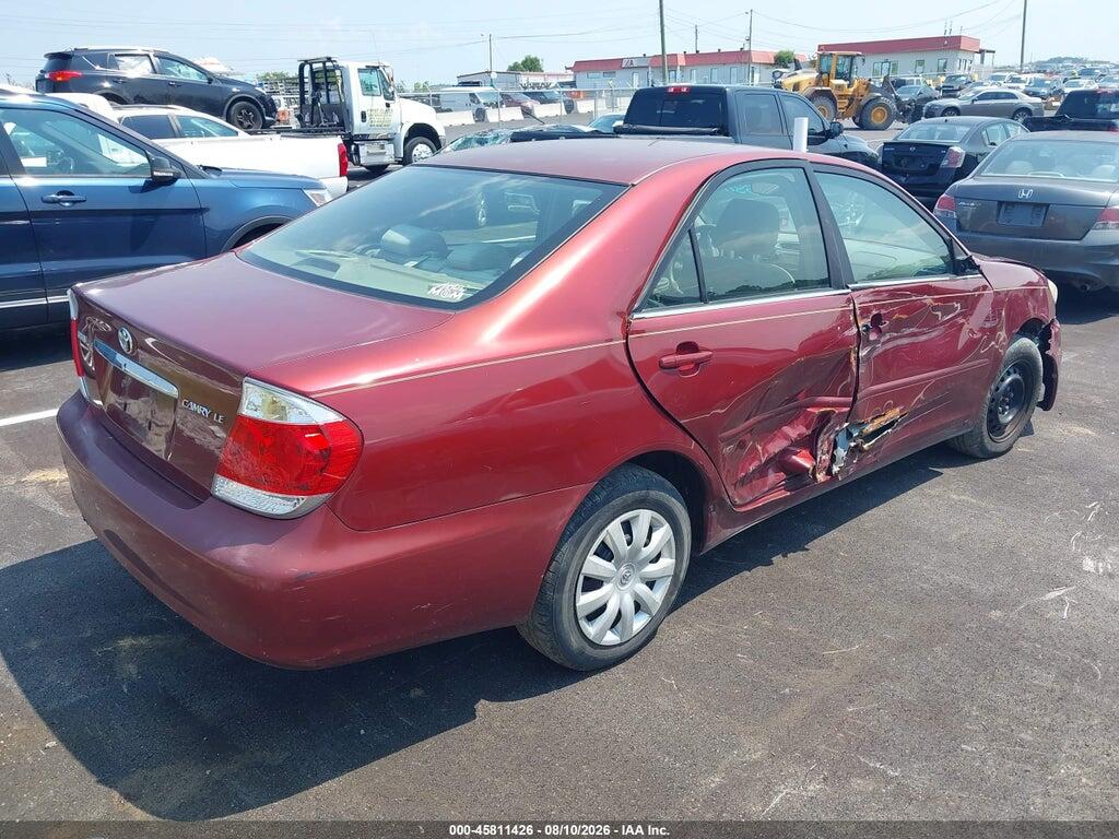 4T1BE32K15U044207 2005 TOYOTA CAMRY photo no. 4