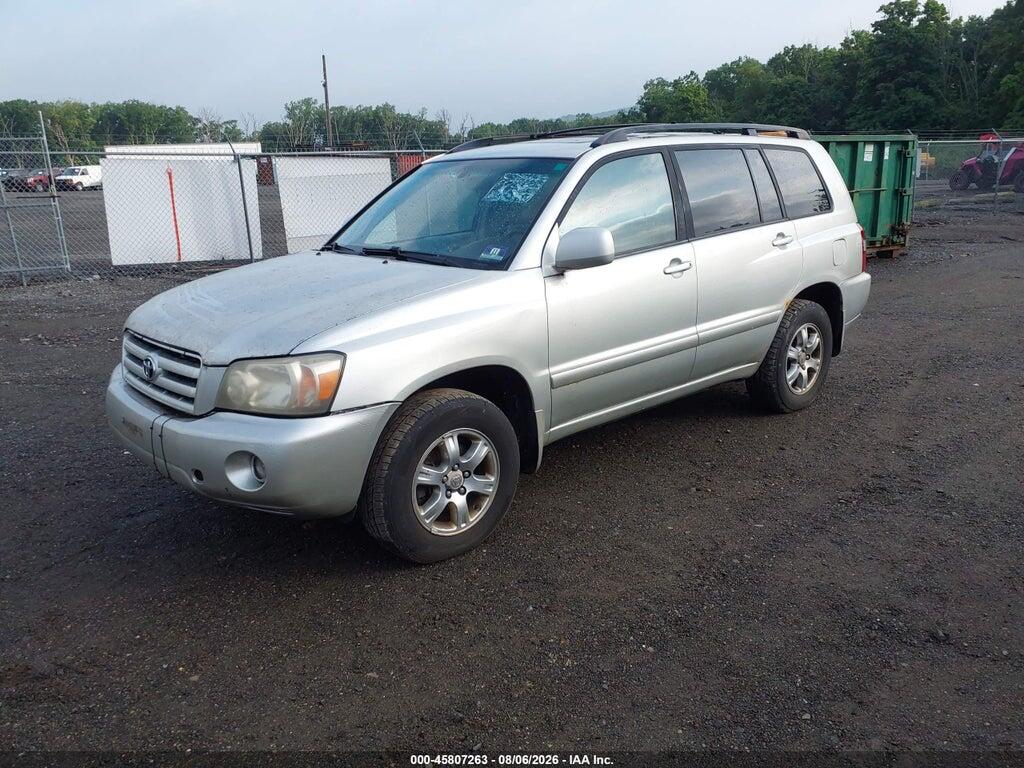JTEEP21A750077245 2005 TOYOTA HIGHLANDER photo no. 2