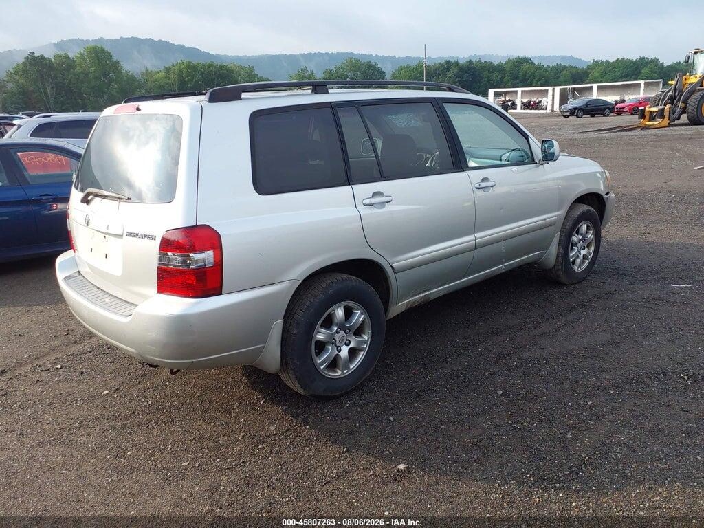 JTEEP21A750077245 2005 TOYOTA HIGHLANDER photo no. 4
