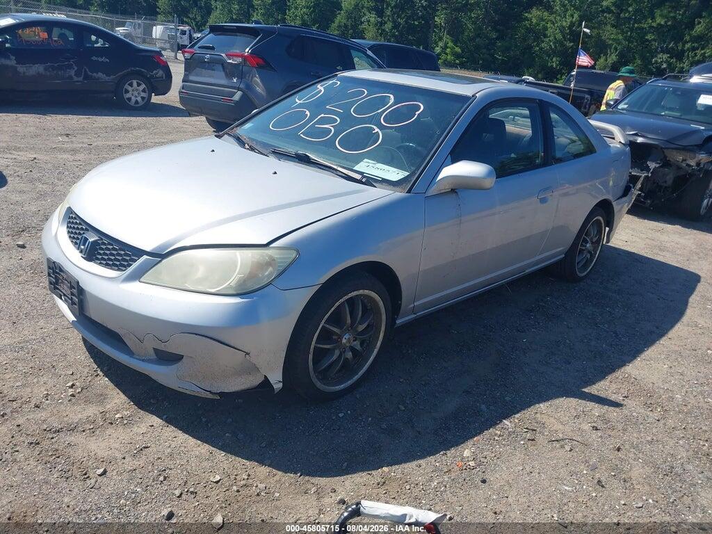 1HGEM22975L049270 2005 HONDA CIVIC photo no. 2