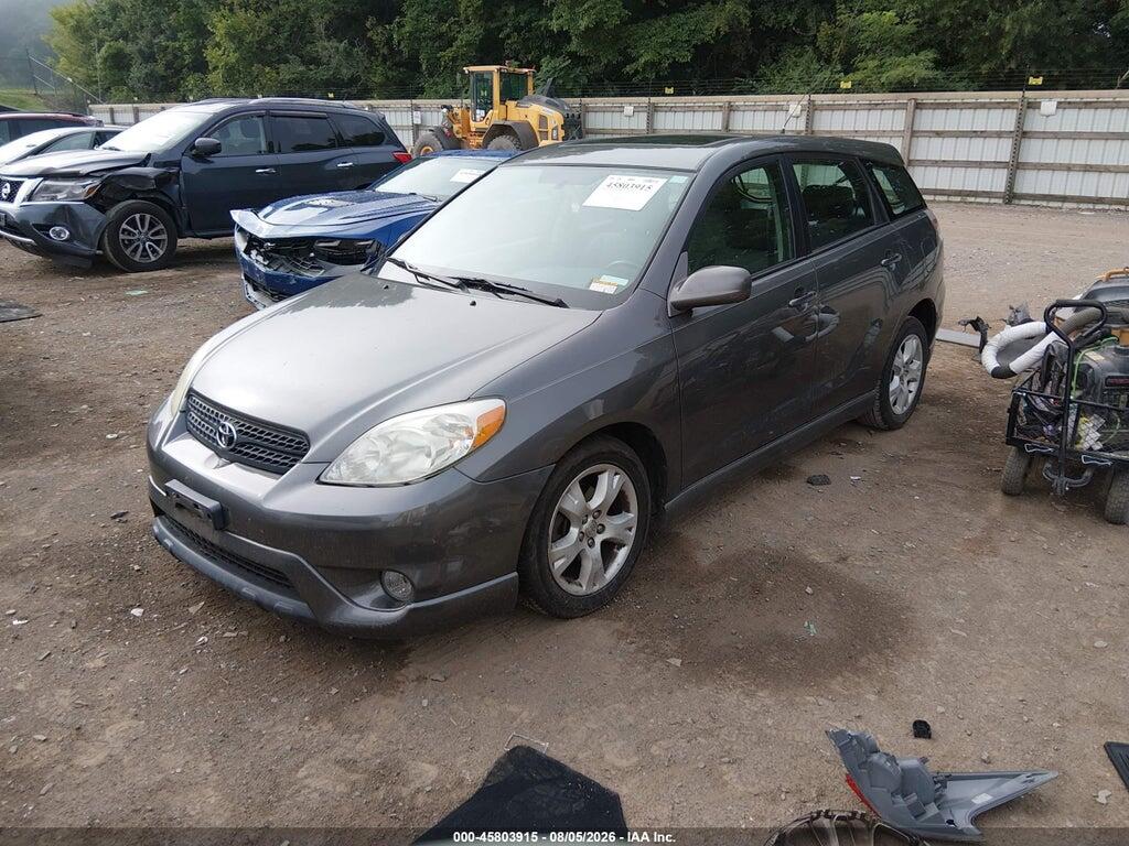 2T1KR32E25C362434 2005 TOYOTA MATRIX photo no. 2