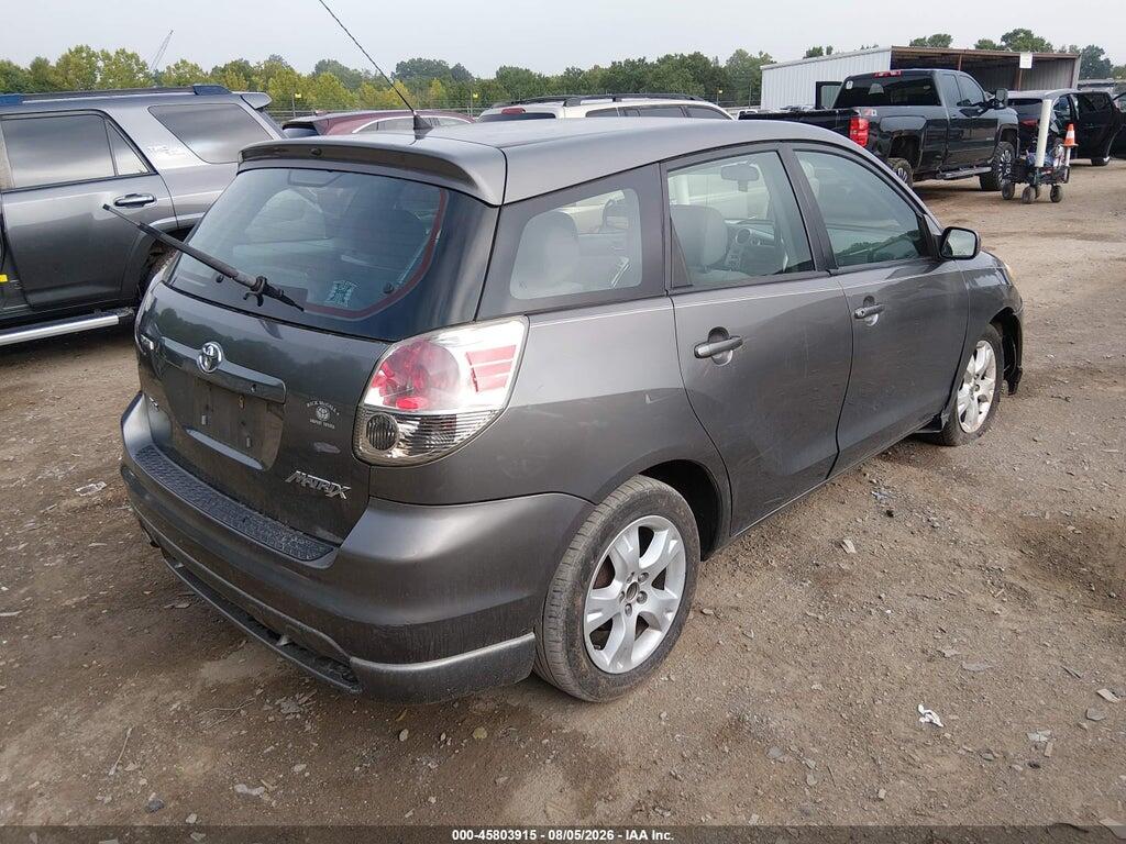 2T1KR32E25C362434 2005 TOYOTA MATRIX photo no. 4