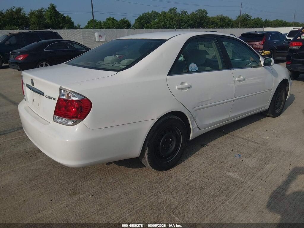 4T1BE32K45U004994 2005 TOYOTA CAMRY photo no. 4