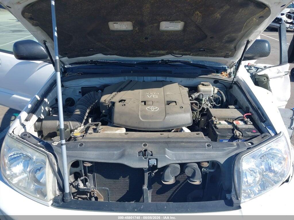 JTEZU14R250050542 2005 TOYOTA 4RUNNER photo no. 10