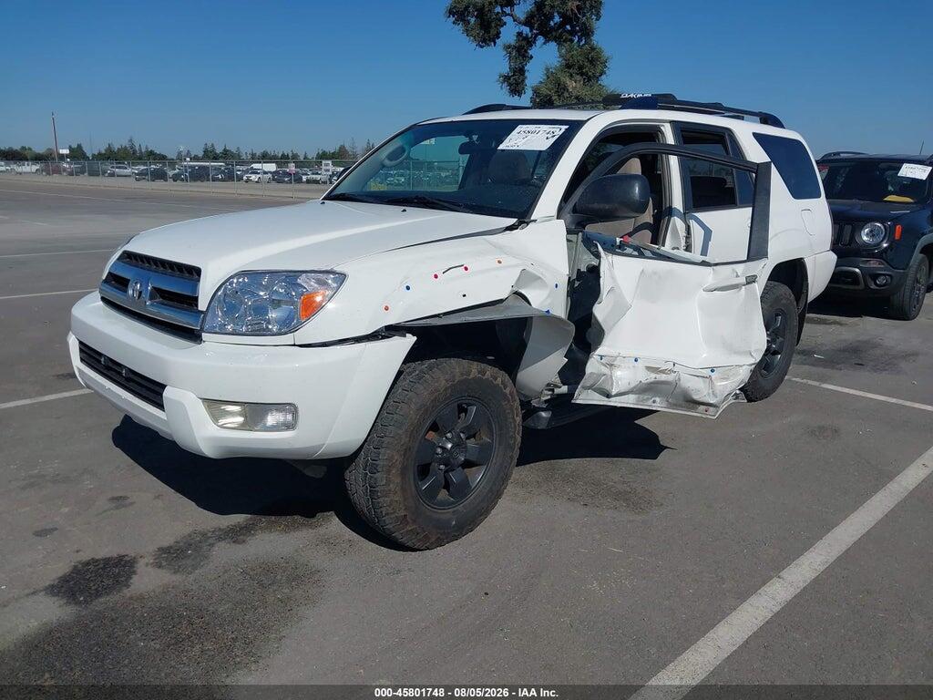 JTEZU14R250050542 2005 TOYOTA 4RUNNER photo no. 2