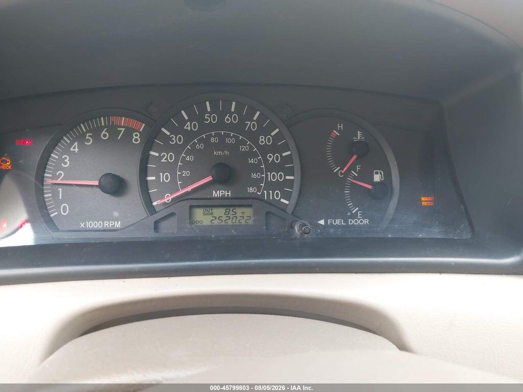 2T1BR32E55C410475 2005 TOYOTA COROLLA photo no. 7