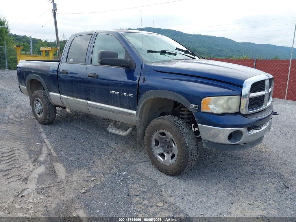 3D7KS28D35G850333 2005 DODGE RAM 2500 photo no. 1