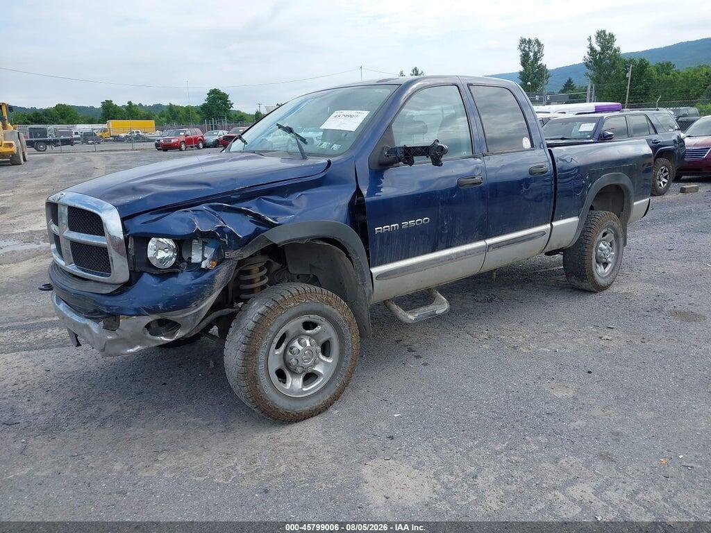 3D7KS28D35G850333 2005 DODGE RAM 2500 photo no. 2