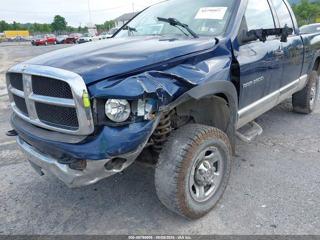 3D7KS28D35G850333 2005 DODGE RAM 2500 photo no. 6