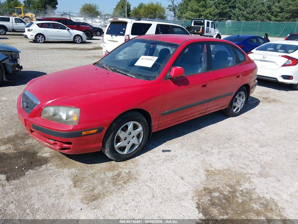 KMHDN56D25U132280 2005 HYUNDAI ELANTRA photo no. 2