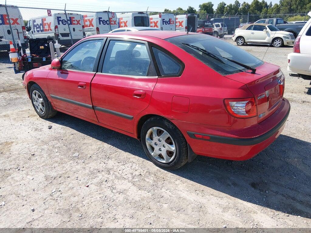 KMHDN56D25U132280 2005 HYUNDAI ELANTRA photo no. 3