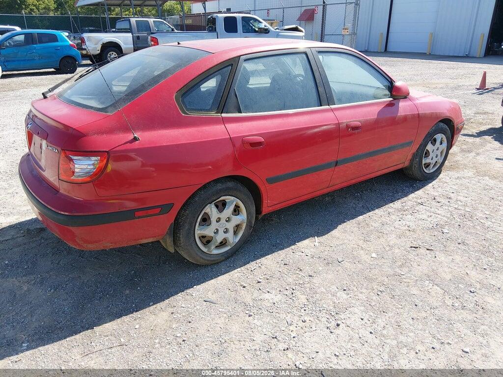 KMHDN56D25U132280 2005 HYUNDAI ELANTRA photo no. 4