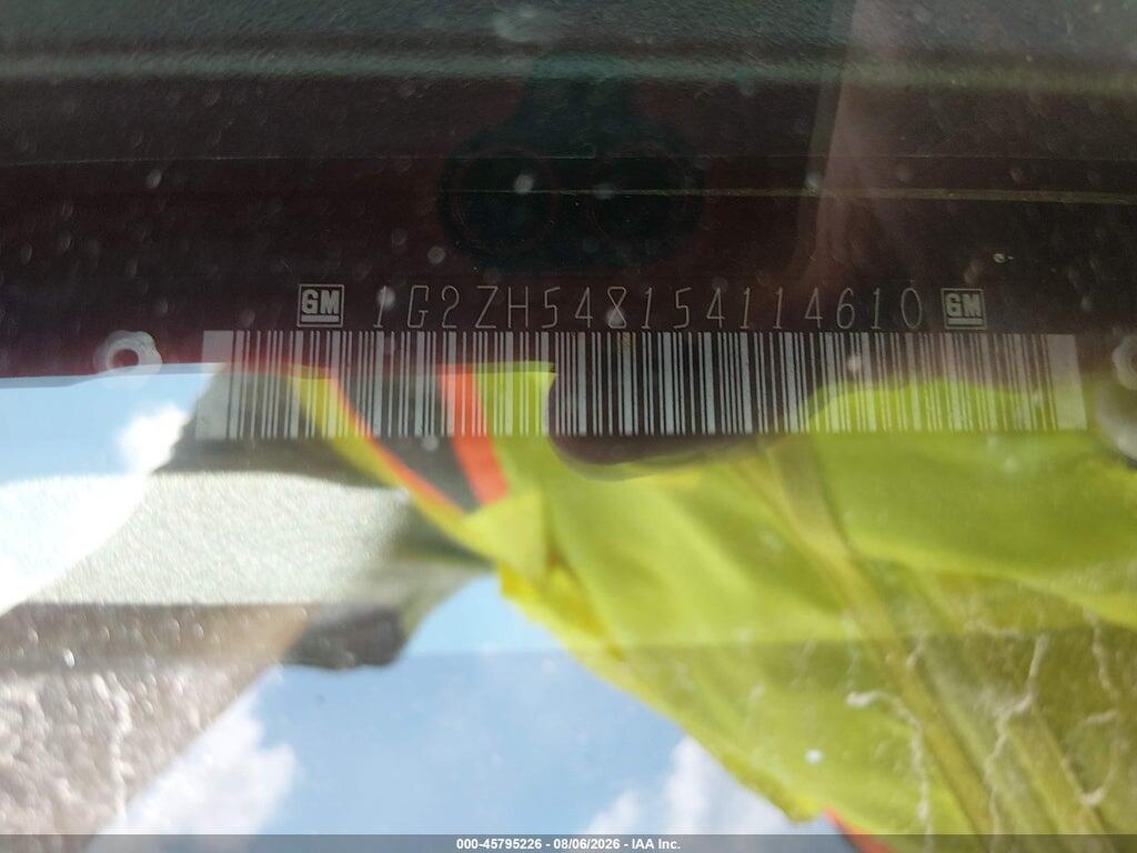 1G2ZH548154114610 2005 PONTIAC G6 photo no. 9