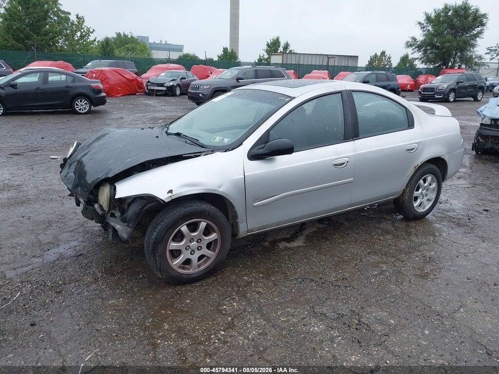 1B3ES56C85D251994 2005 DODGE NEON photo no. 2