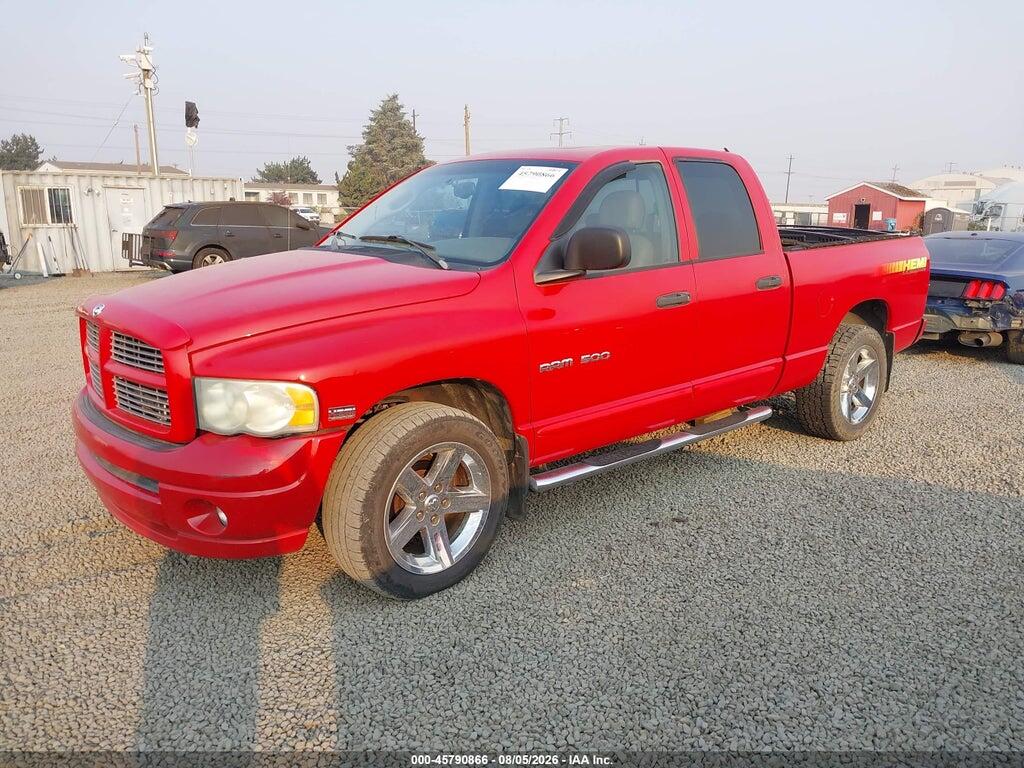 1D7HA18D75S354466 2005 DODGE RAM 1500 photo no. 2