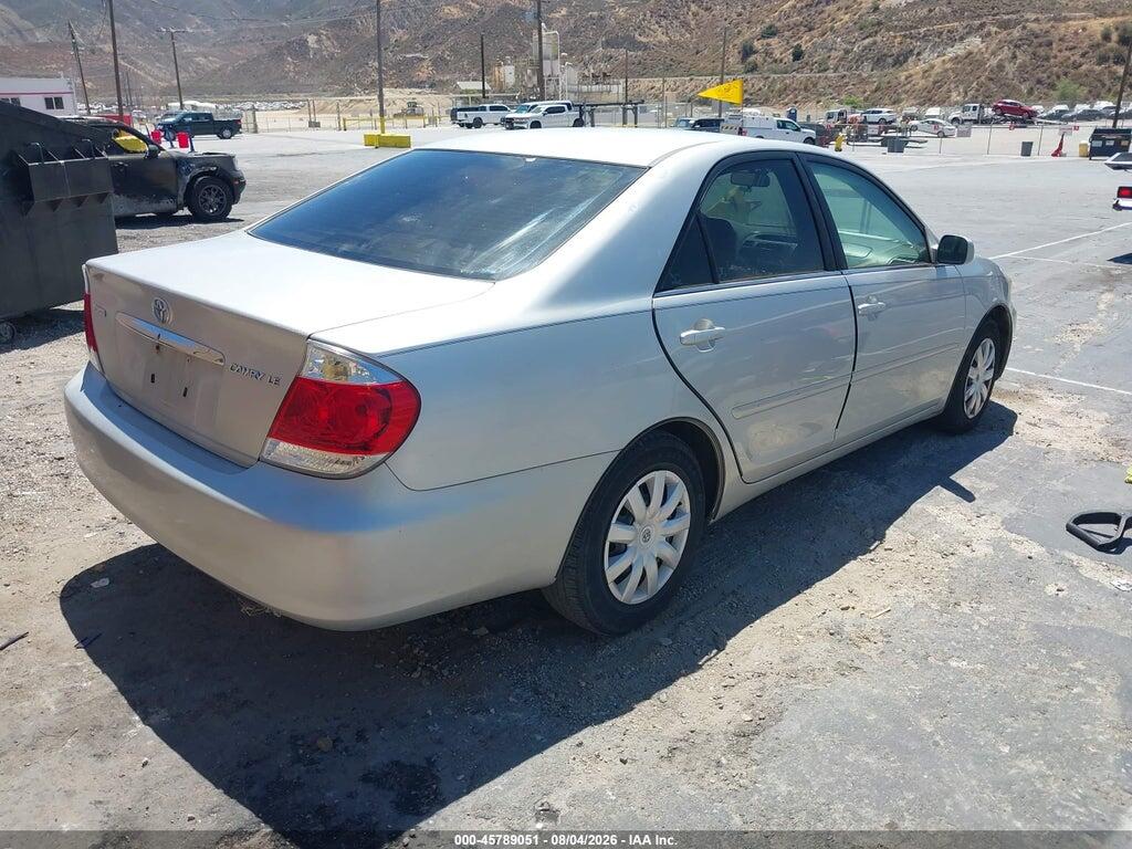 4T1BE32K65U556402 2005 TOYOTA CAMRY photo no. 4