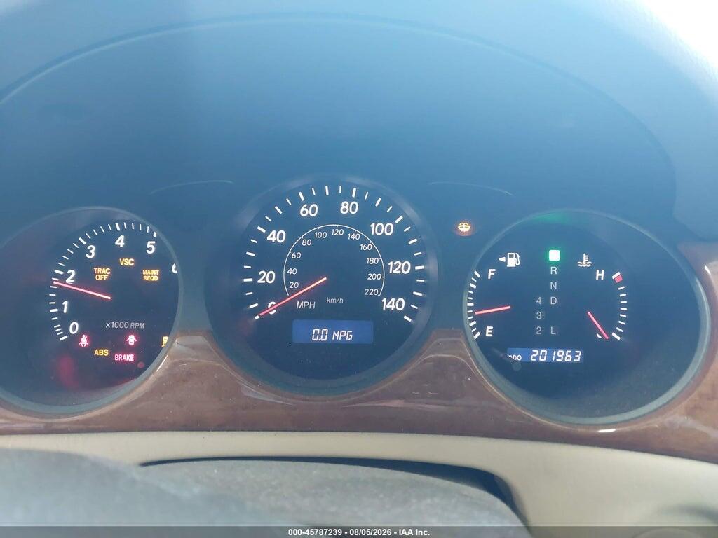 JTHBA30G355082657 2005 LEXUS ES 330 photo no. 7
